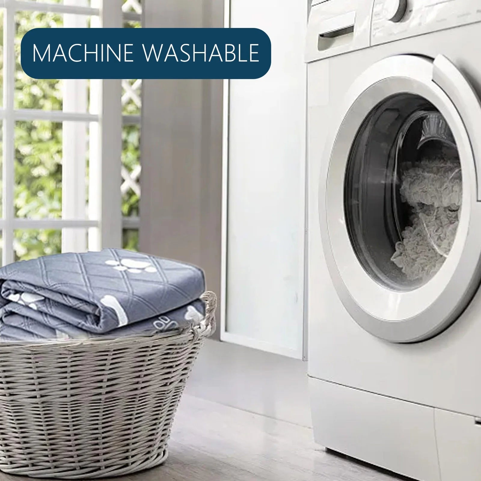 Self-Warming Pet Mat for Cats & Dogs | Thermal Heated Bed Pad | Indoor/Outdoor Use | Non-Slip Bottom | Washable | Gray | 70X50Cm or 30X40Cm Options